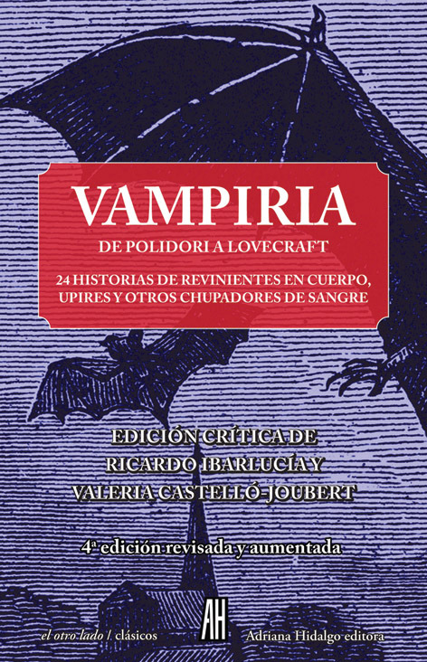 VAMPIRIA. De Polidori a Lovecraft.: portada