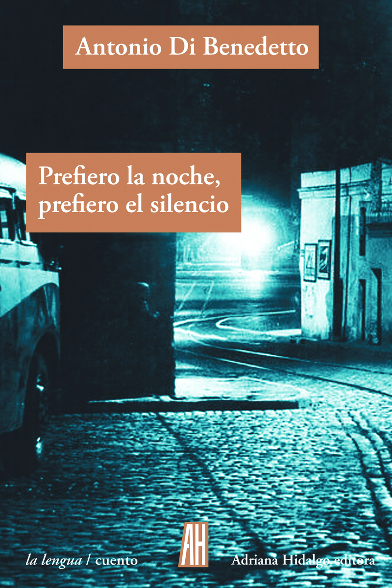 Prefiero la noche, prefiero el silencio: portada