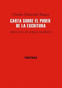 Carta sobre el poder de la escritura: portada