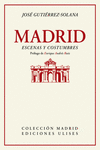 MADRID, ESCENAS Y COSTUMBRES (2ªED): portada