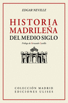 Historia madrileña del medio siglo: portada