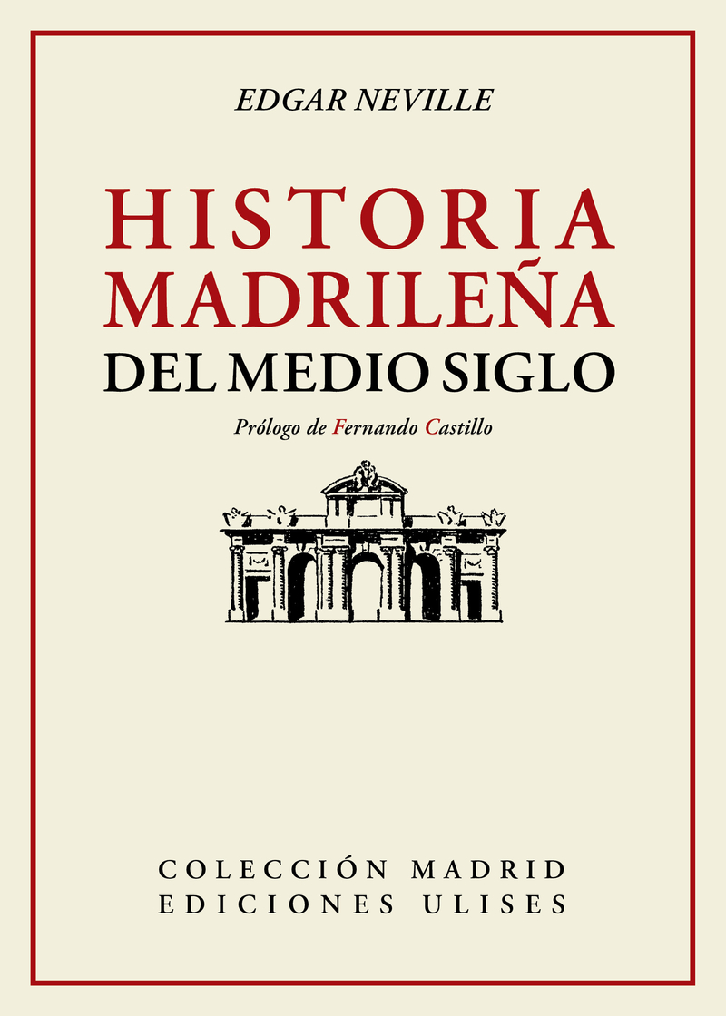 Historia madrilea del medio siglo: portada