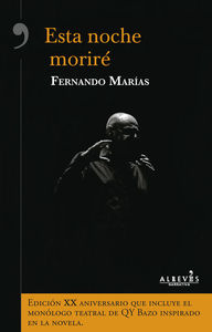 Esta noche moriré: portada