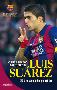 Luis Suárez. Cruzando la línea: portada