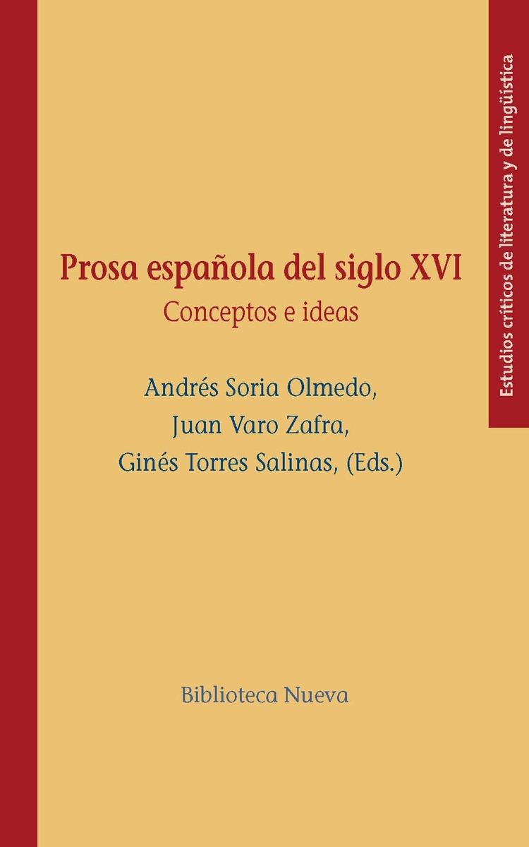 PROSA ESPAÑOLA DEL SIGLO XVI: portada
