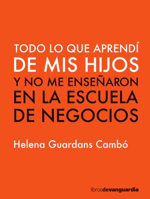 TODO LO QUE APRENDÍ DE MIS HIJOS: portada