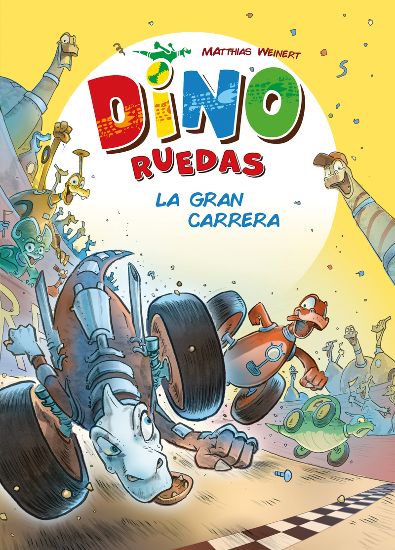 Dino Ruedas 2: La gran carrera: portada