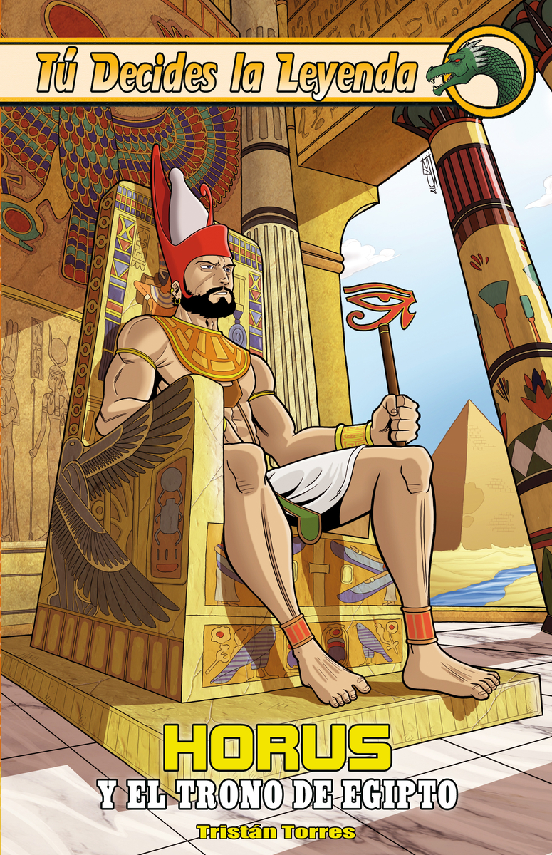 Horus y el trono de Egipto: portada