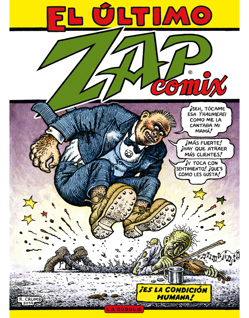 EL ÚLTIMO ZAP COMIX: portada