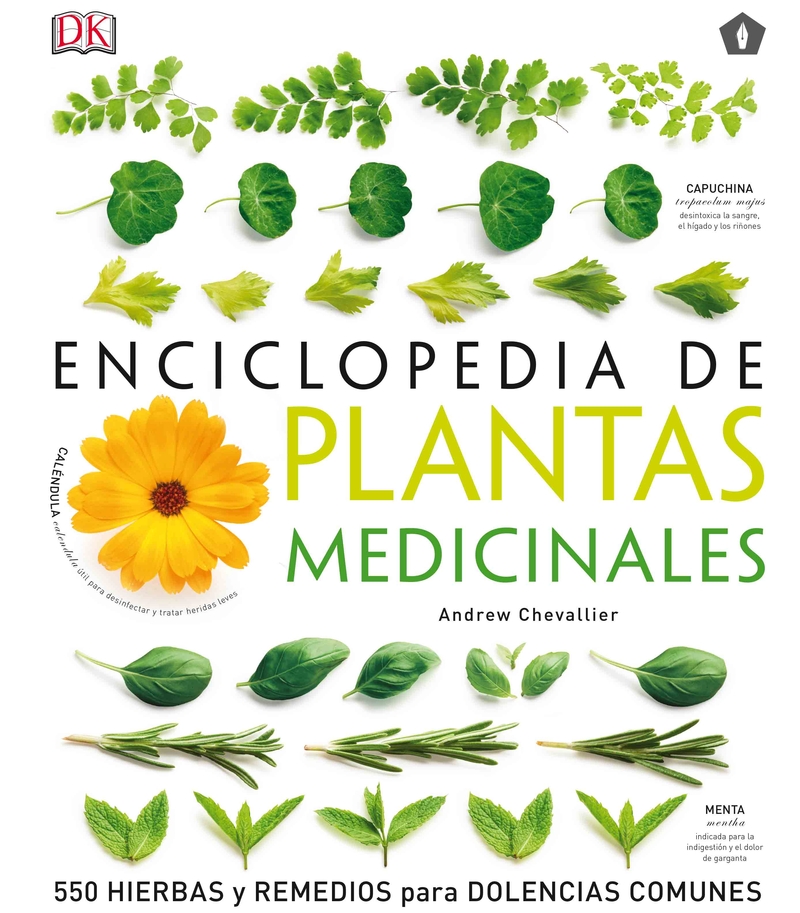 Enciclopedia de plantas medicinales: portada