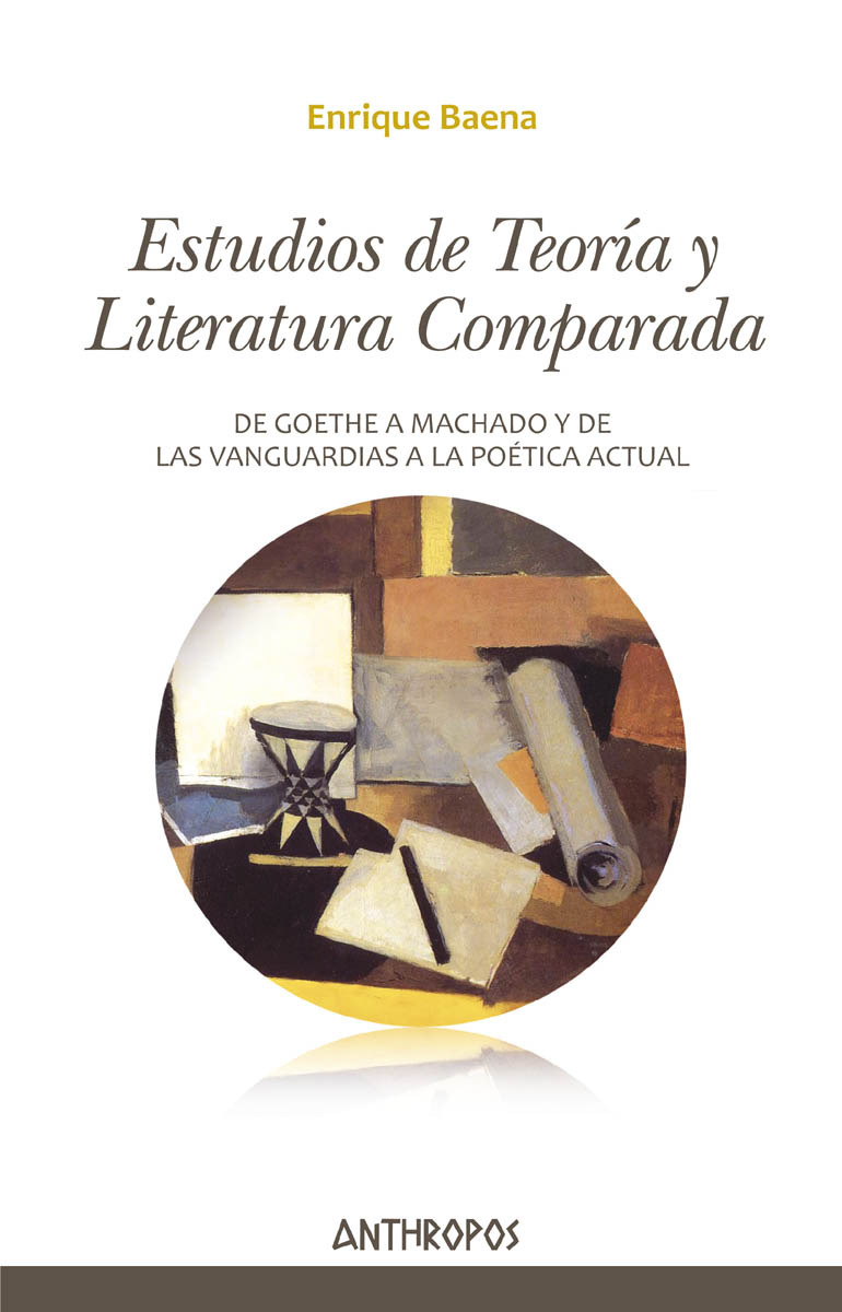 ESTUDIOS DE TEORÍA Y LITERATURA COMPARADA: portada