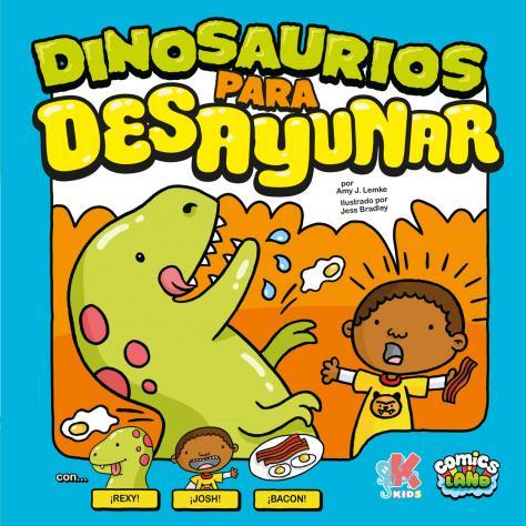 DINOSAURIOS PARA DESAYUNAR: portada