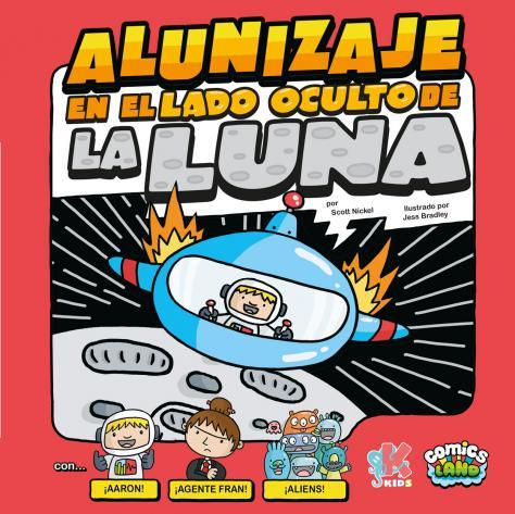 ALUNIZAJE EN EL LADO OSCURO DE LA LUNA: portada