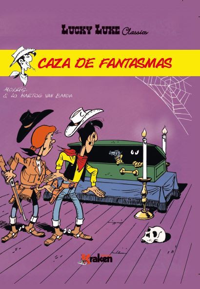 LUCKY LUKE. CAZA DE FANTASMAS: portada