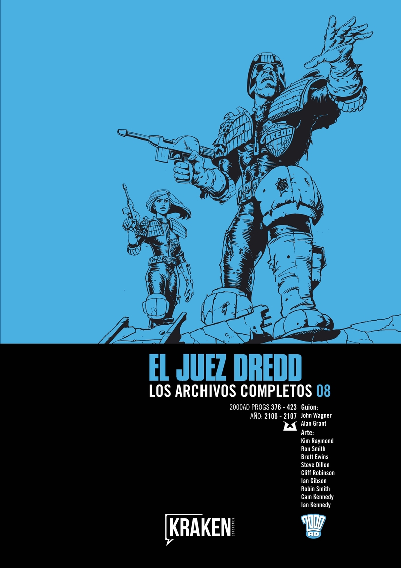 JUEZ DREDD. LOS ARCHIVOS COMPLETOS 08 (2ED): portada