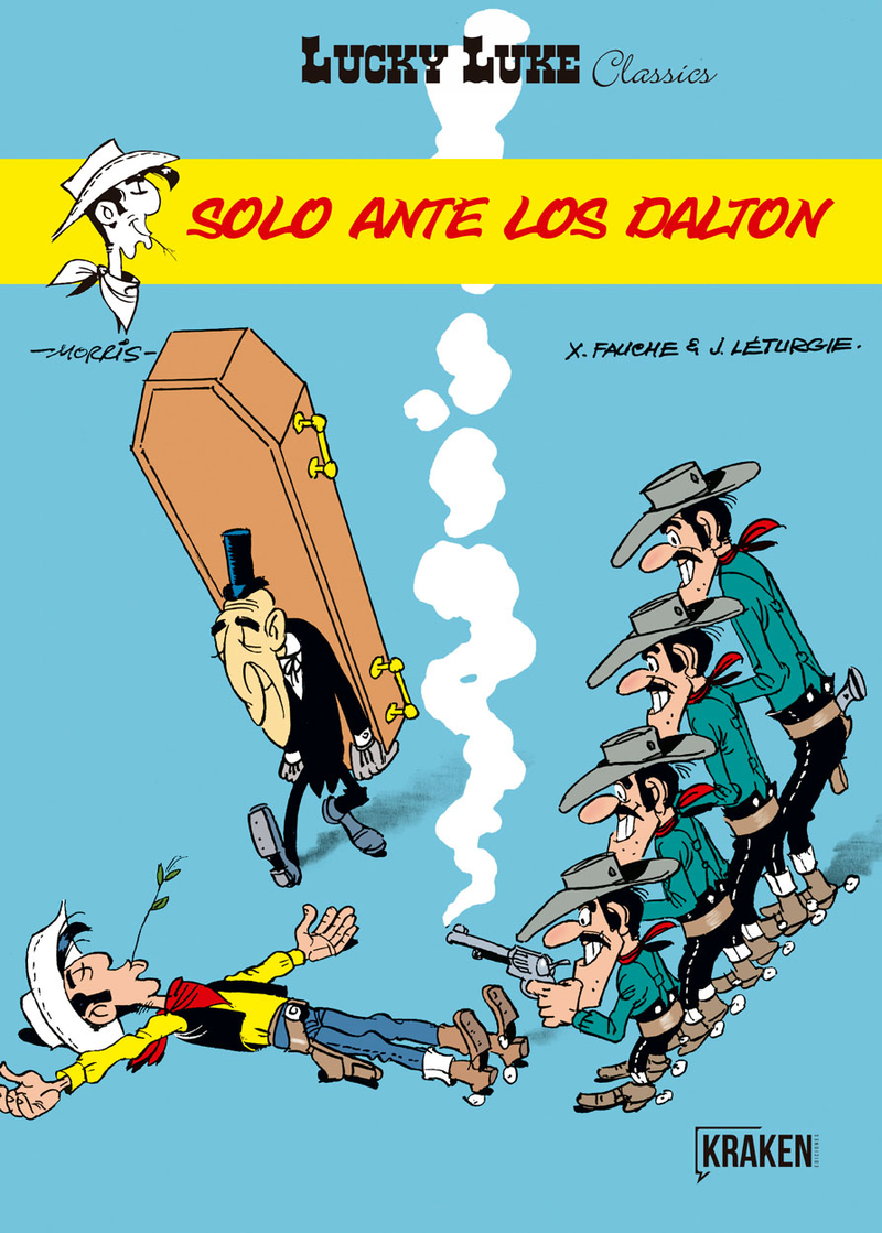 LUCKY LUKE. SOLO ANTE LOS DALTON: portada