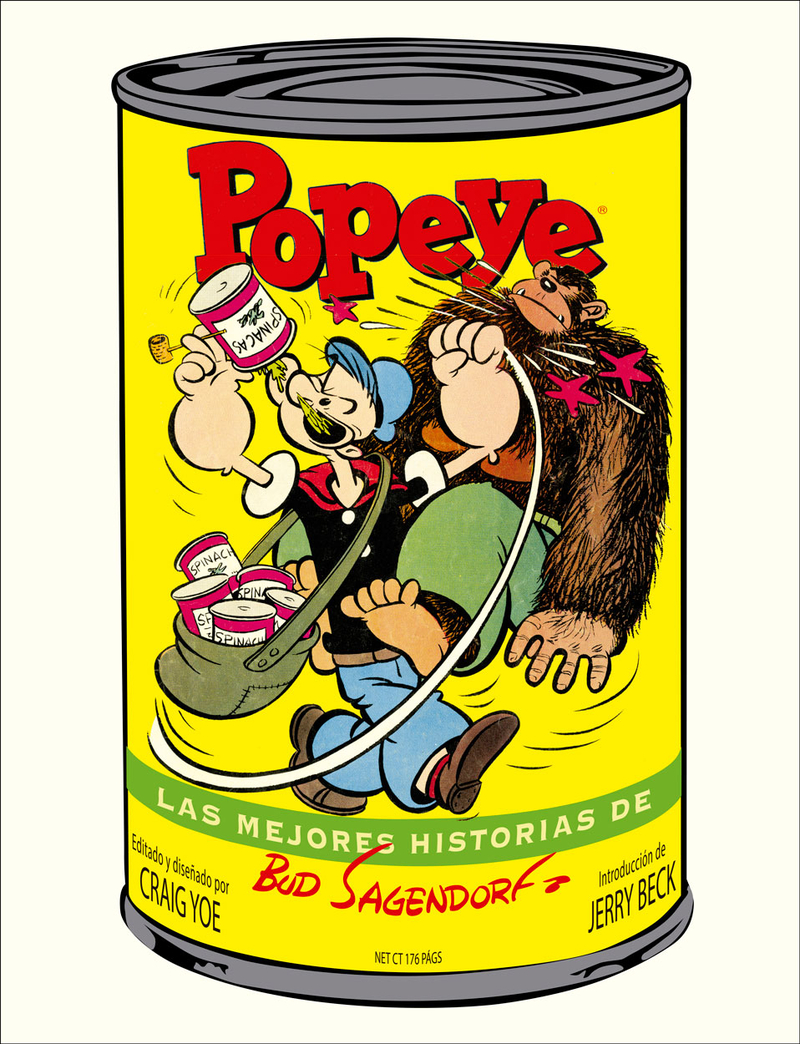 POPEYE. LAS MEJORES HISTORIAS DE BUD SAGENDORF: portada