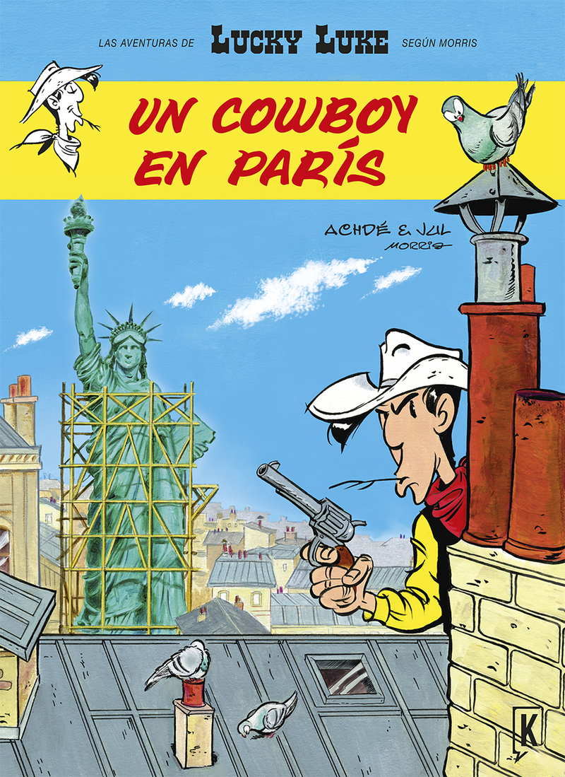 LUCKY LUKE. UN COWBOY EN PARS: portada