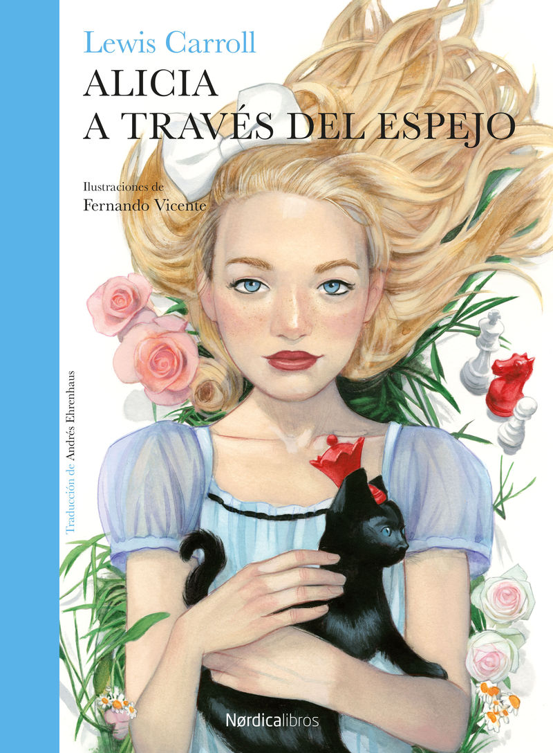 ALICIA A TRAVÉS DEL ESPEJO: portada