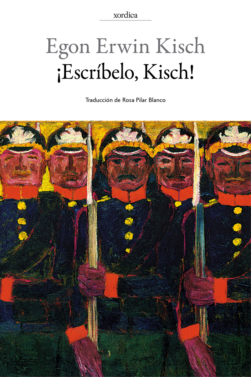 ¡ESCRÍBELO, KISCH!: portada