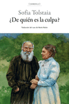 ¿De quién es la culpa?: portada