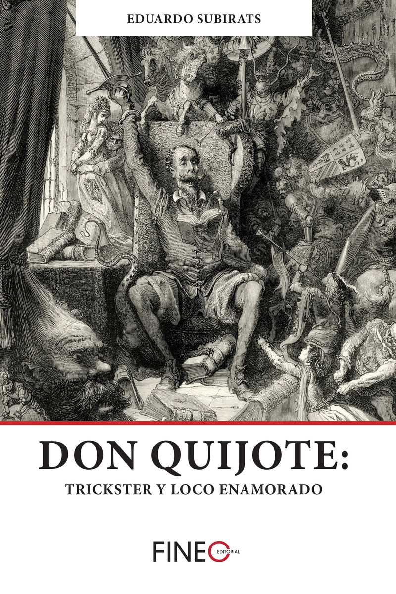 Don quijote: trickster y loco enamorado: portada