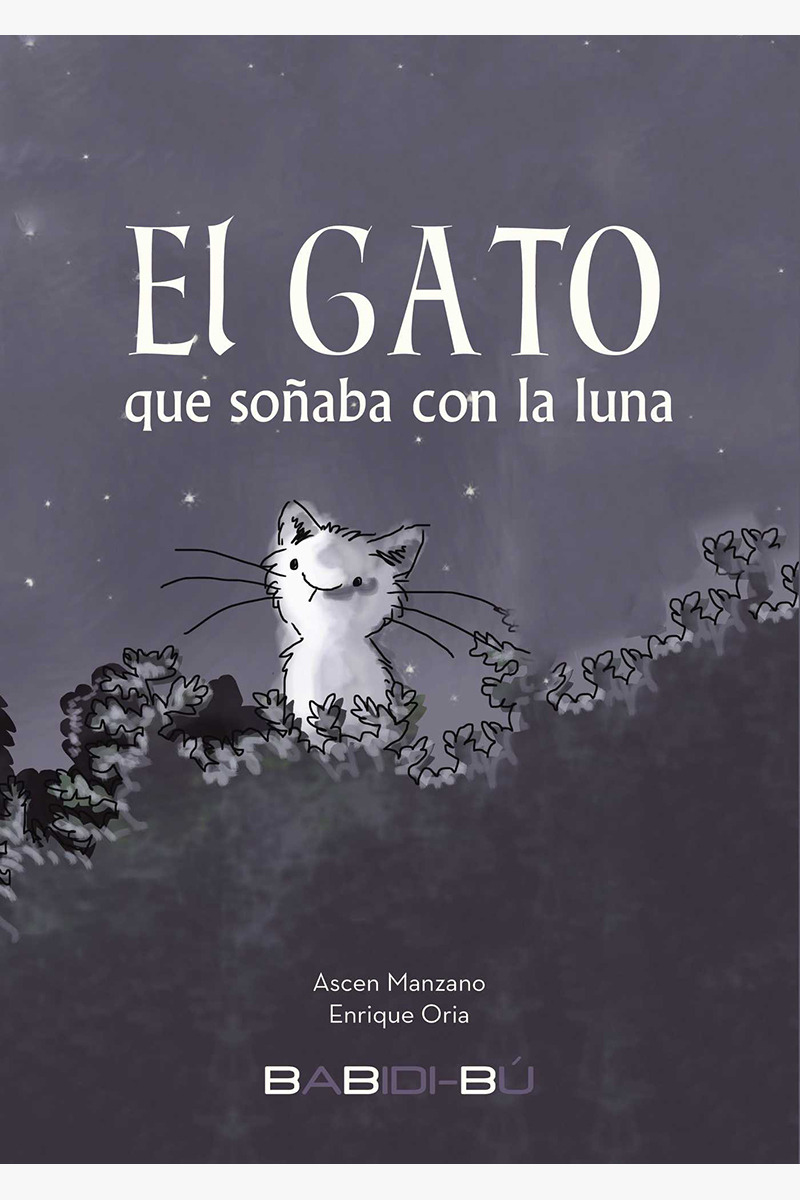 El gato que soñaba con la luna: portada