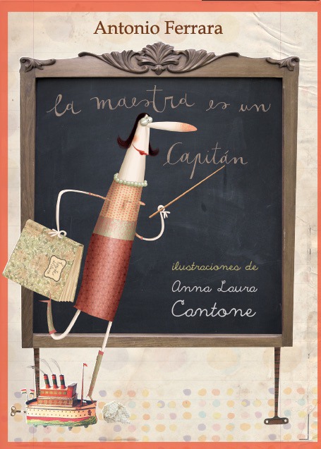 LA MAESTRA ES UN CAPITáN: portada