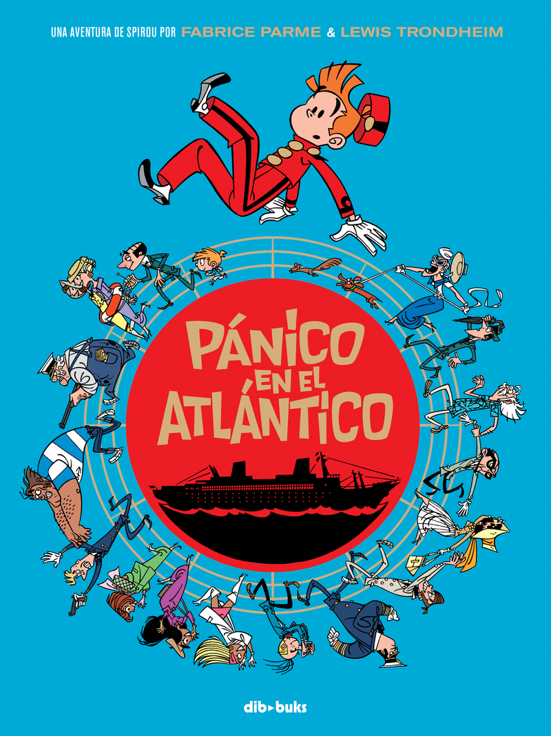 SPIROU: PNICO EN EL ATLNTICO: portada