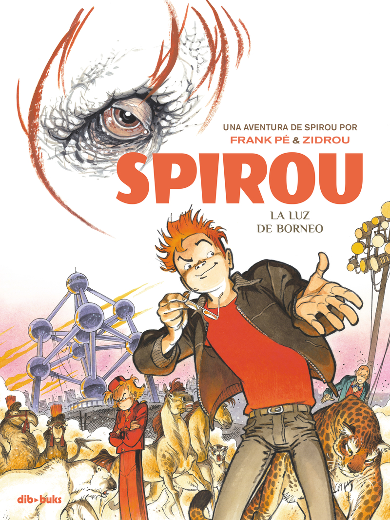 Spirou: La luz de Borneo: portada