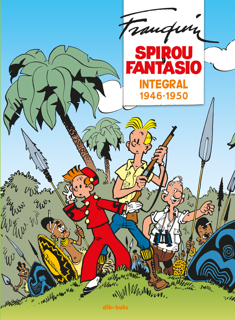 Spirou y Fantasio Integral 1: portada