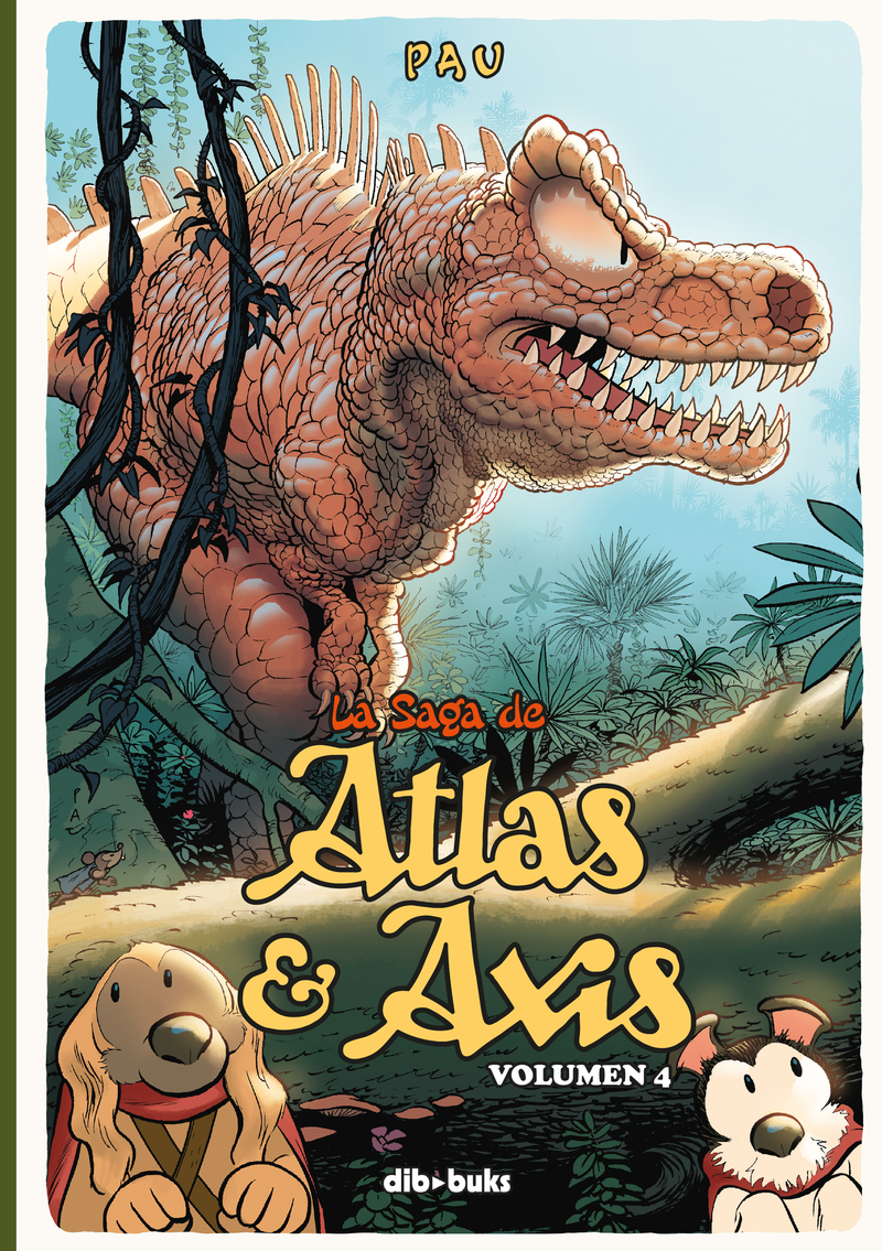 La saga de Atlas y Axis 4: portada