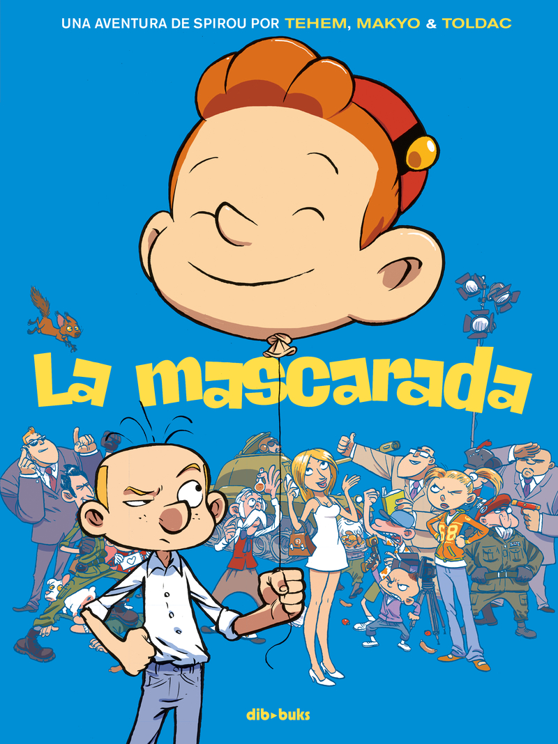 Spirou: La mascarada: portada