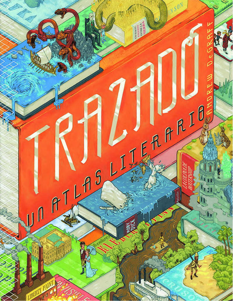 Trazado. Un atlas literario: portada