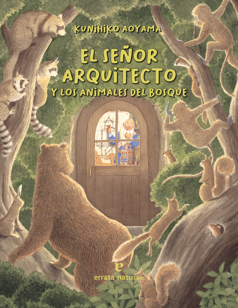 El seor arquitecto y los animales del bosque: portada