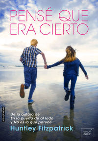 PENSÉ QUE ERA CIERTO: portada
