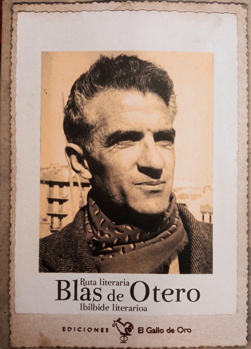 RUTA LITERARIA BLAS DE OTERO: portada