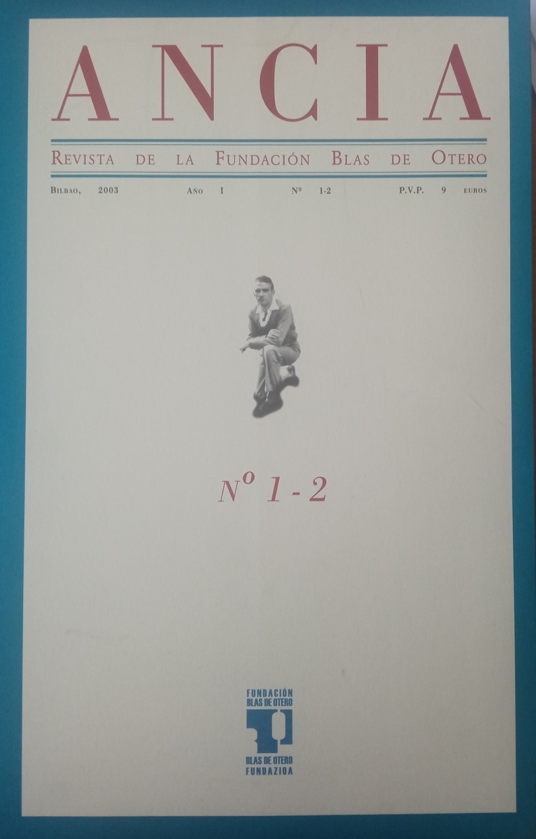 Revista ANCIA números 1 y 2: portada
