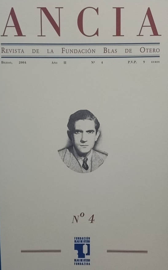 REVISTA ANCIA NÚMERO 4: portada