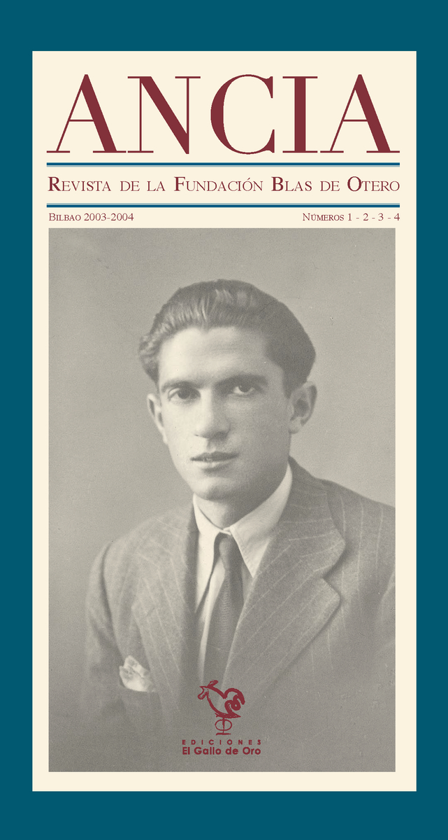REVISTA DE LA FUNDACIÖN BLAS DE OTERO Estuche Nº 1-2-3-4: portada