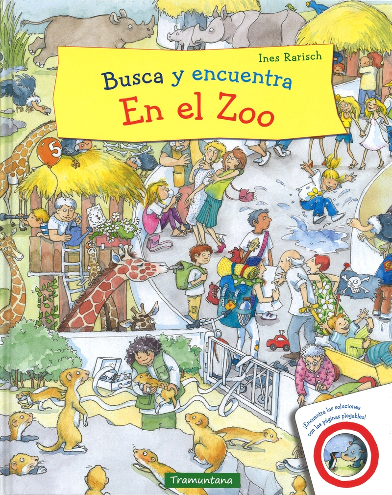 BUSCA Y ENCUENTRA. EN EL ZOO: portada