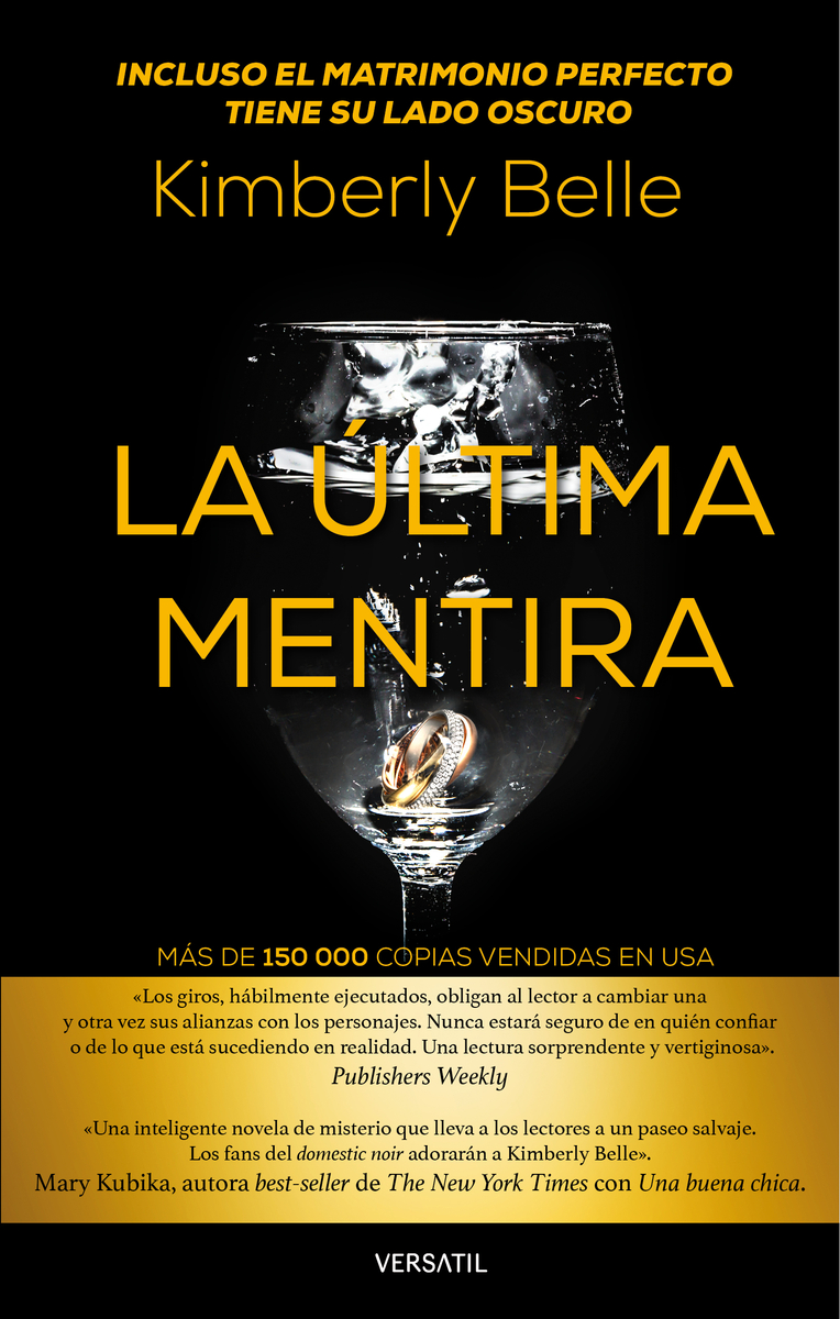 La última mentira: portada