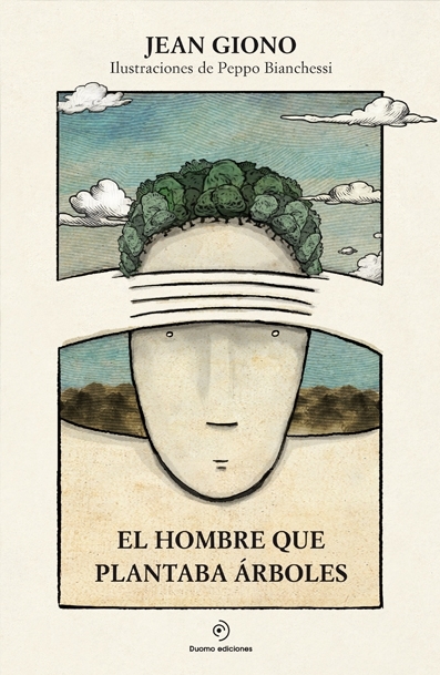 El hombre que plantaba árboles: portada