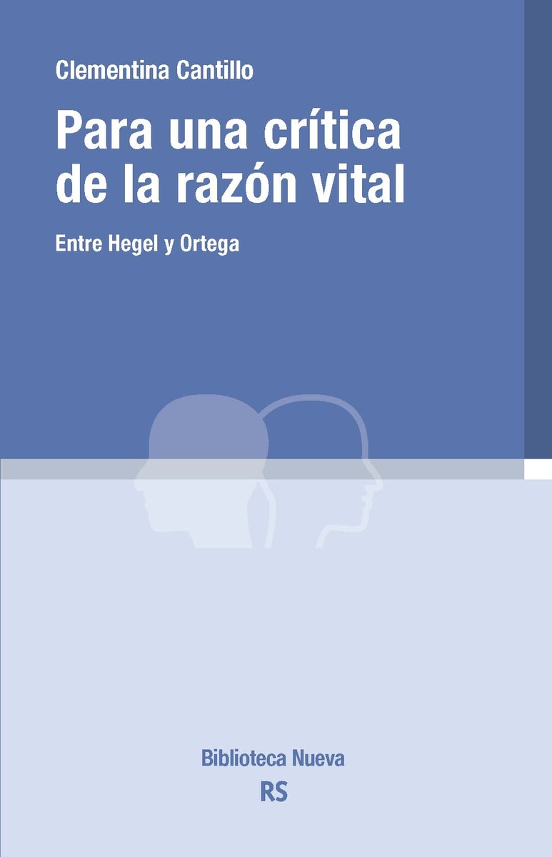 PARA UNA CRÍTICA DE LA RAZÓN VITAL: portada