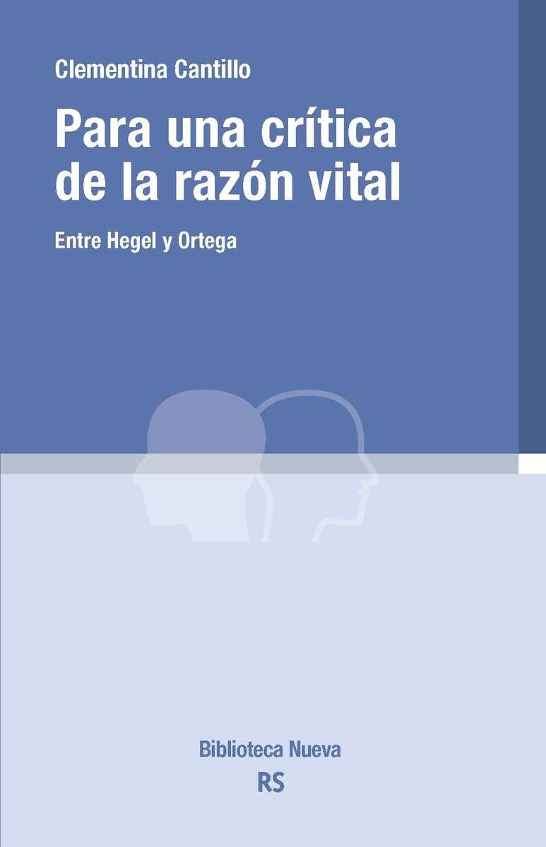 PARA UNA CRTICA DE LA RAZN VITAL: portada