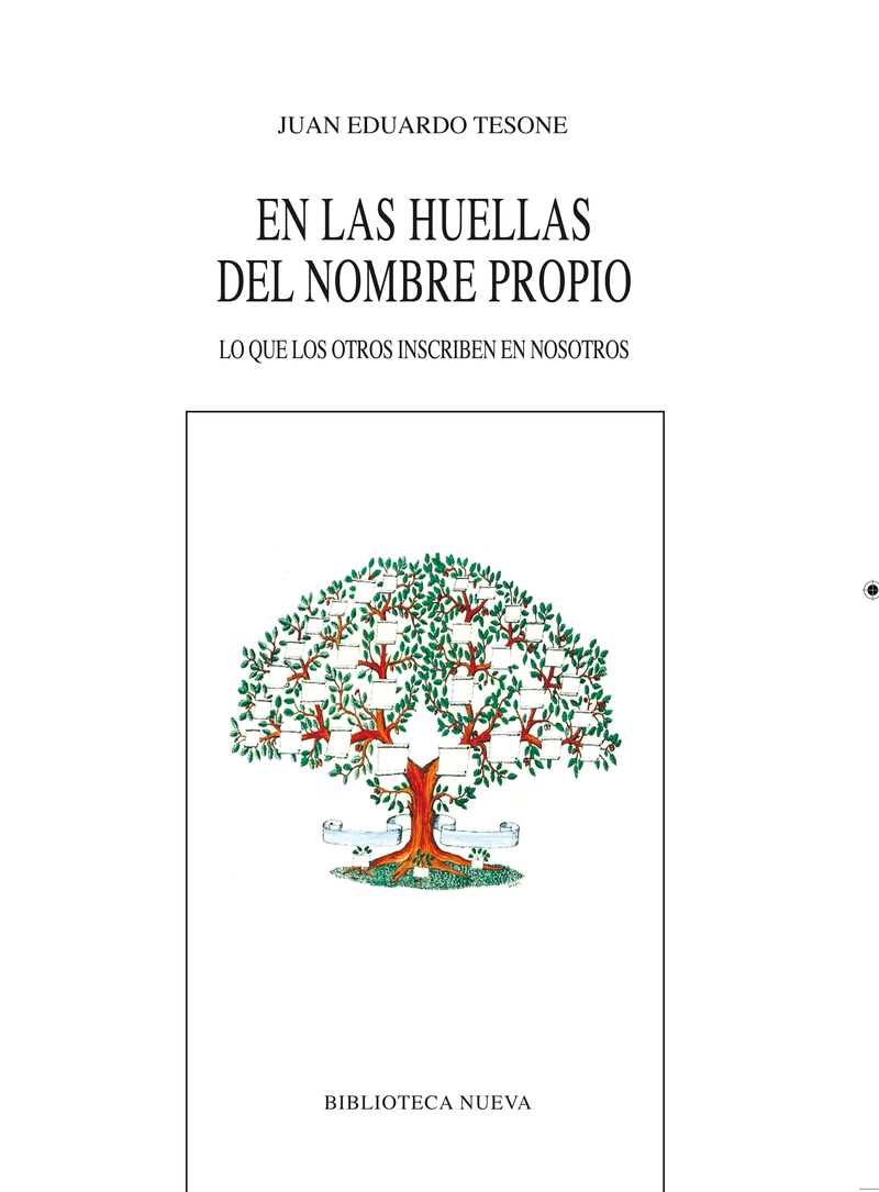 EN LAS HUELLAS DEL NOMBRE PROPIO: portada