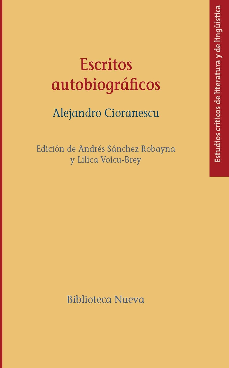 ESCRITOS AUTOBIOGRÁFICOS: portada