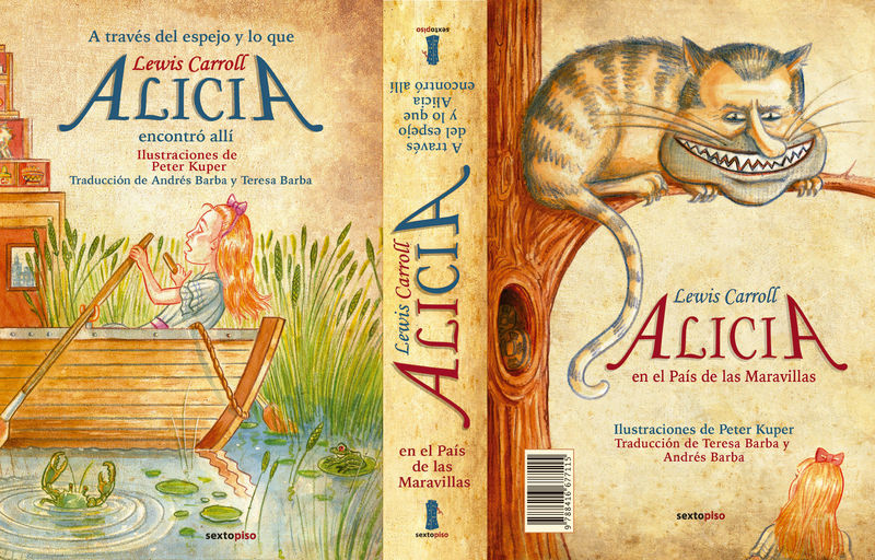 Alicia en el País de las Maravillas/A través del espejo 3ªED: portada