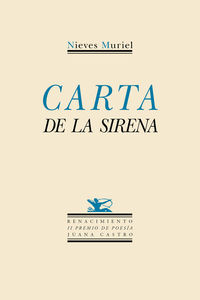 CARTA DE LA SIRENA: portada