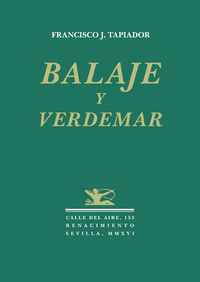 BALAJE Y VERDEMAR: portada